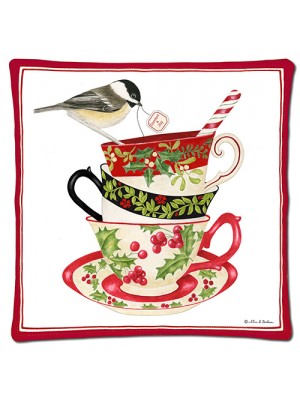 Hot Pad 12-349 Holiday Teacups