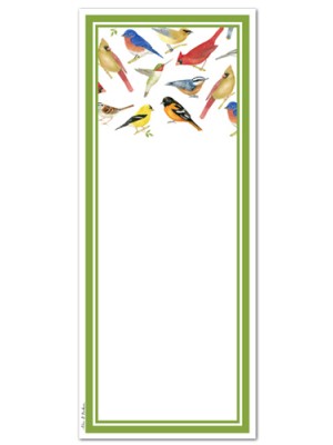 Magnetic Note Pad 14-520 Birds