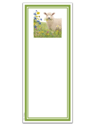 Magnetic Note Pad 14-526 Spring Sheep
