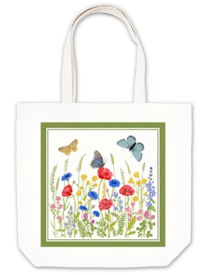 Large Tote 17-532 Garden Meadow