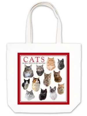 Large Tote 17-536 Cats