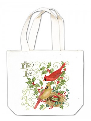 Gift Tote 18-322 Holly & Ivy