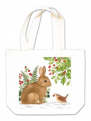 Gift Tote 18-363 Holiday Bunny