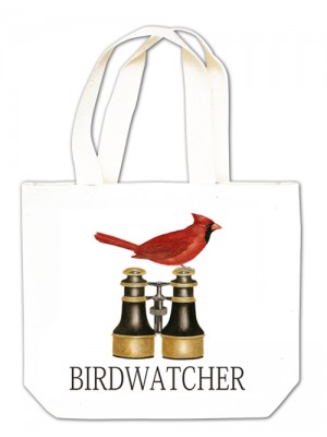 Gift Tote 18-499C Birdwatcher Cardinal
