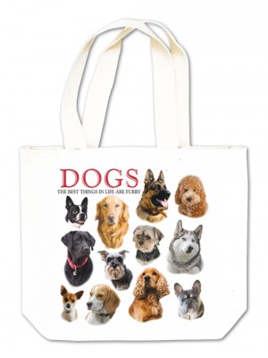 Gift Tote 18-535 Dogs
