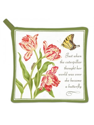 Potholder 21-501 Became A Butterfly