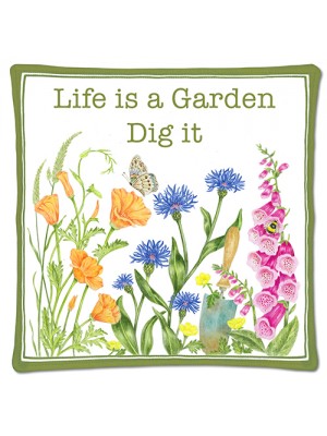 Hot Pad 12-493 Life Is A Garden