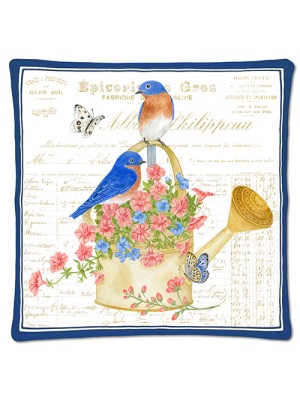 Hot Pad 12-497 Bluebirds Watering Can