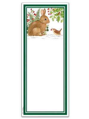 Magnetic Note Pad 14-363 Holiday Bunny