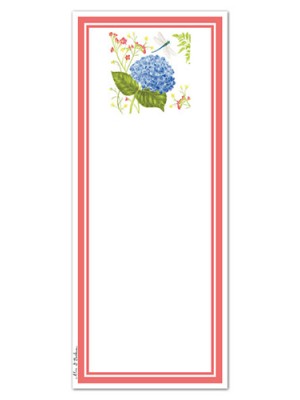 Magnetic Note Pad 14-455 Hydrangea