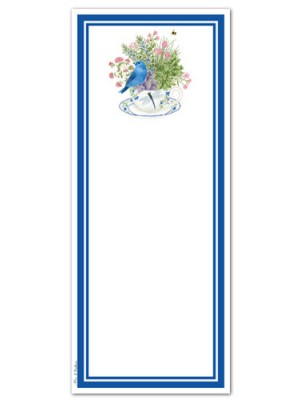 Magnetic Note Pad 14-461 Blue Bunting
