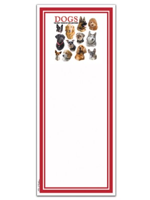 Magnetic Note Pad 14-535 Dogs