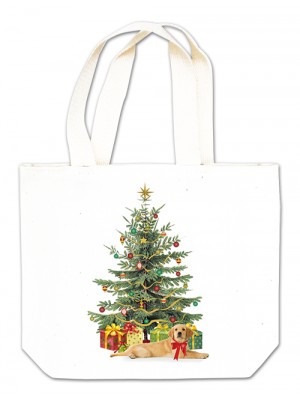 Gift Tote 18-362 Golden Christmas