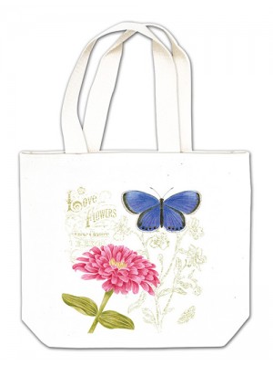 Gift Tote 18-464 Blue Butterfly