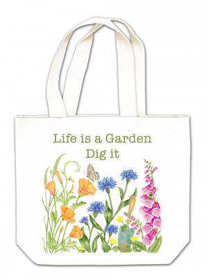 Gift Tote 18-493 Life Is A Garden