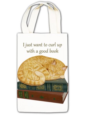 Gourmet Gift Caddy 19-531 Cat On Books