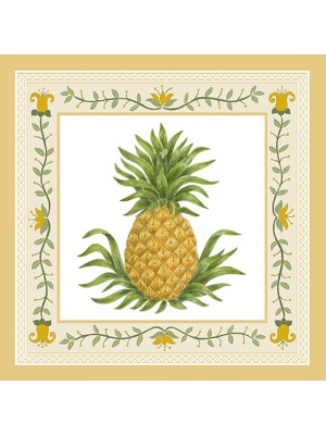 Enclosure Cards with Envelopes 22-10GP Gold Pineapple