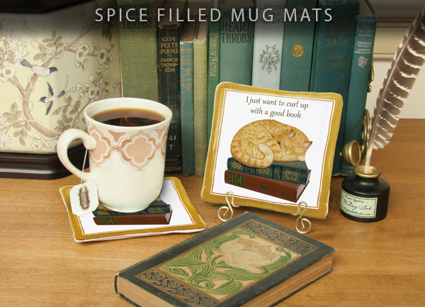 Spice Filled Mug Mats